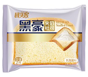 黑豪夹馅吐司